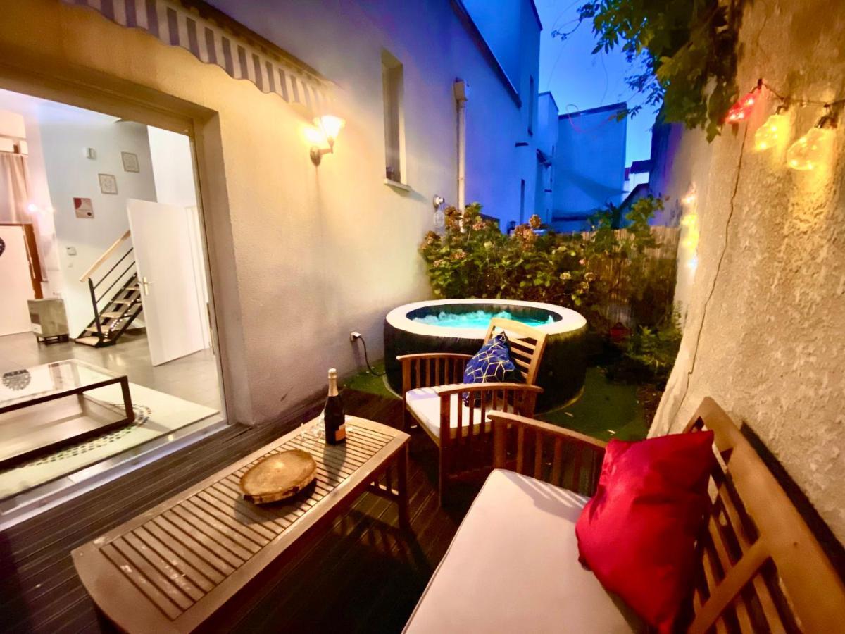 Magnifique Villa Avec Jacuzzi Au Pied Du Stade سان دوني المظهر الخارجي الصورة