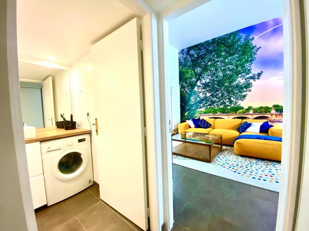 Magnifique Villa Avec Jacuzzi Au Pied Du Stade سان دوني المظهر الخارجي الصورة
